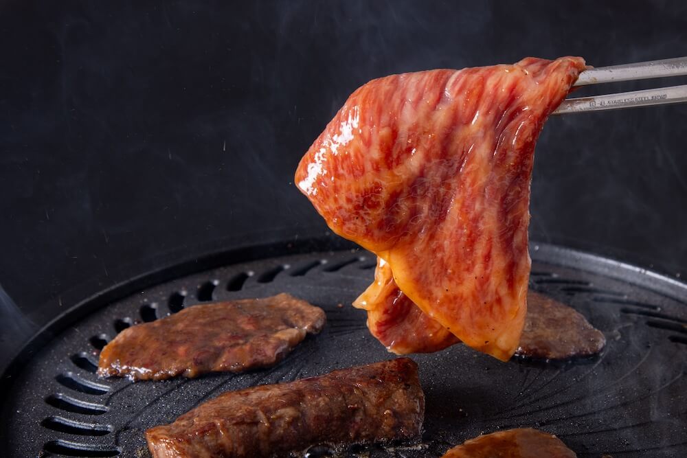白金矢澤精肉店 厳選５種 黒毛和牛焼肉盛り合わせ
