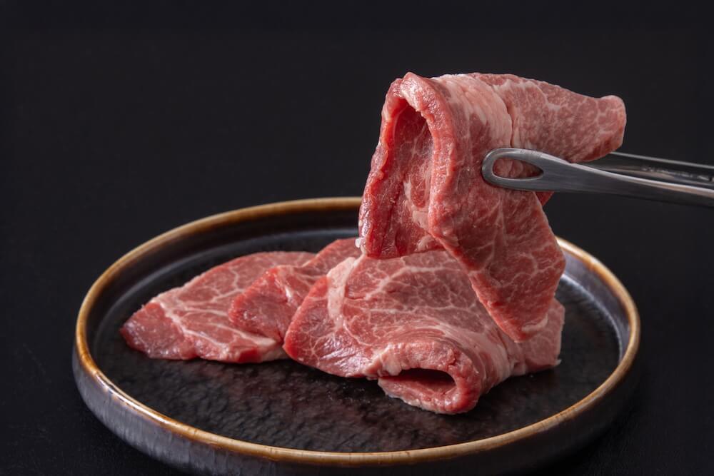 白金矢澤精肉店 厳選５種 黒毛和牛焼肉盛り合わせ